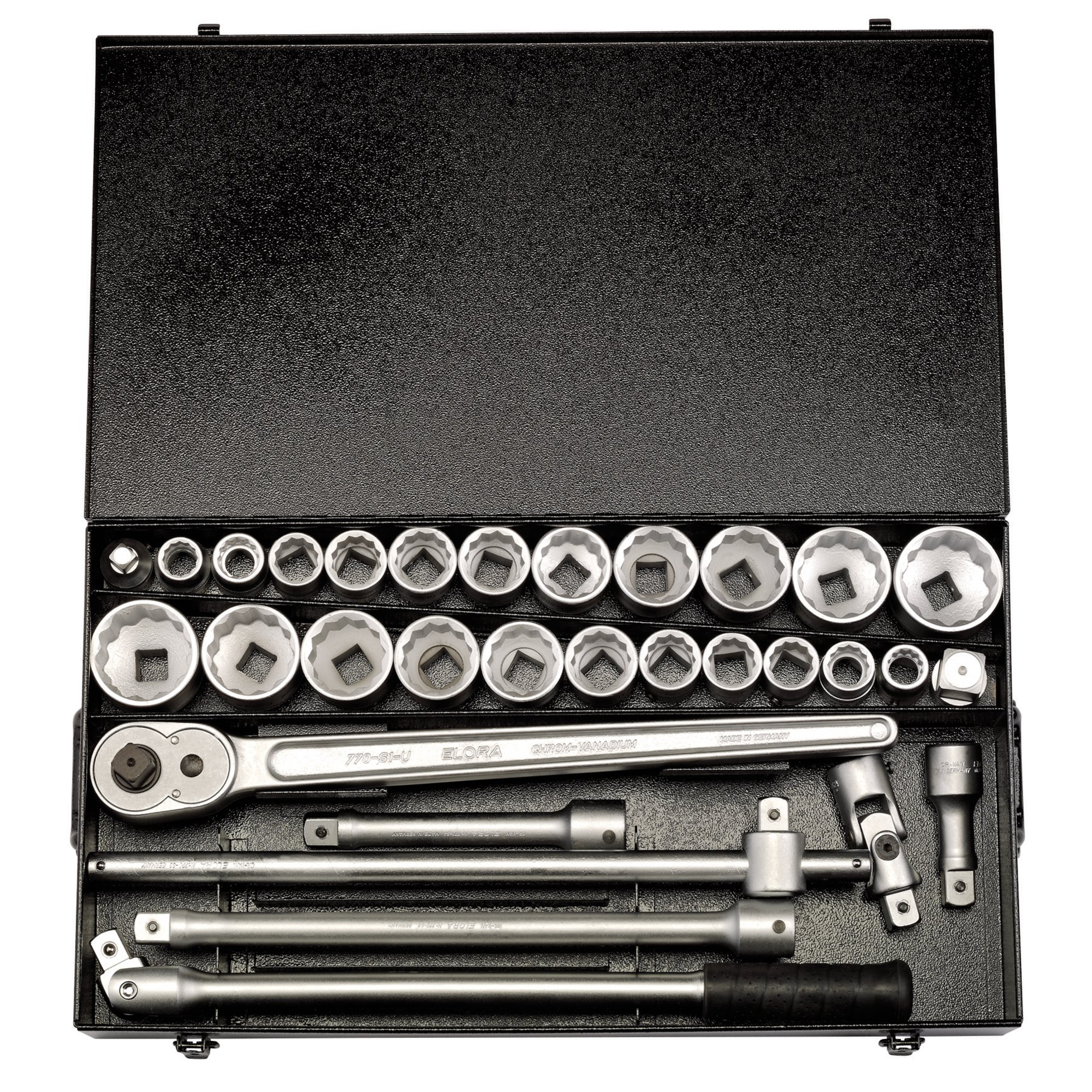 Elora 770-S22 MAU 31 Piece 3/4" Square Drive Metric and Imperial Socket Set 00335
