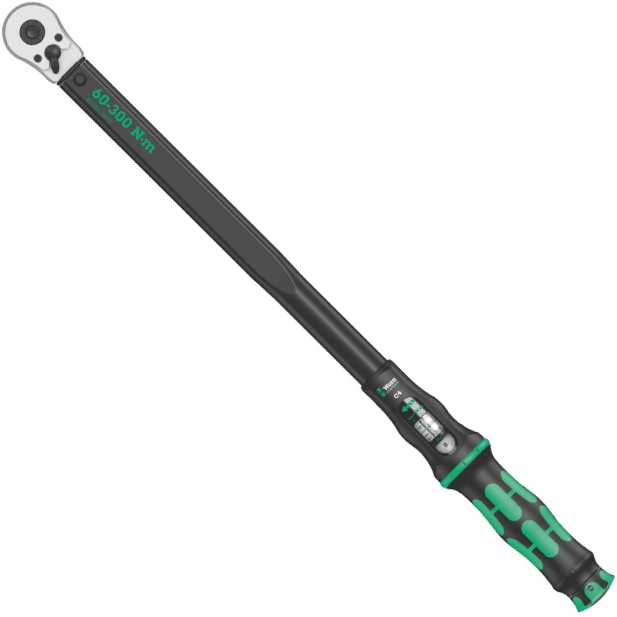 Wera Click-Torque C4 Torque Wrench 1/2" Square Drive 60 - 300 Nm 05075623001