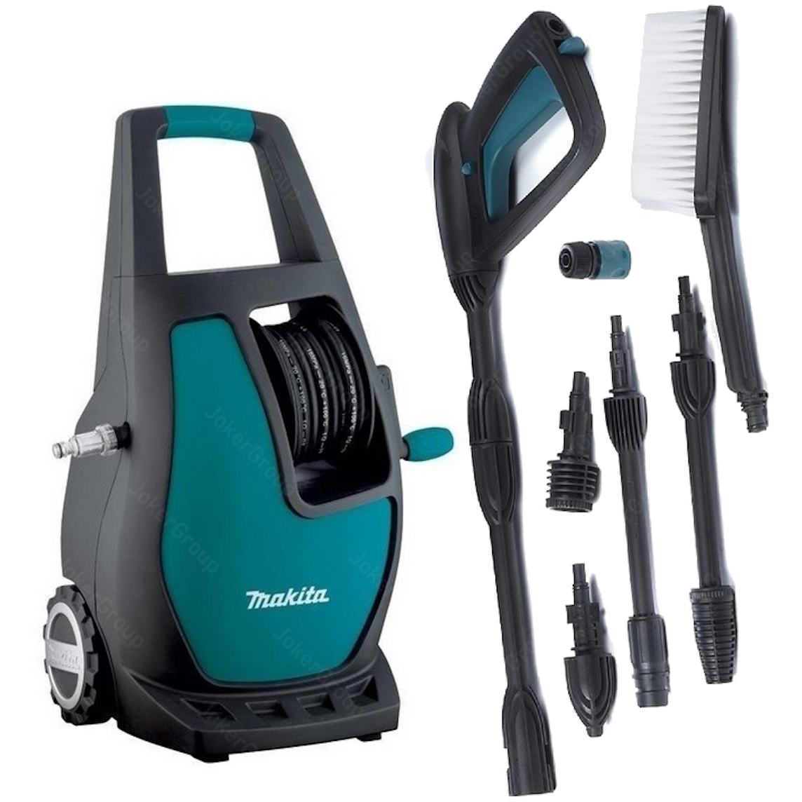 Makita Ex Display HW111 110 Bar 1700W Aquamak Electric Power Washer 