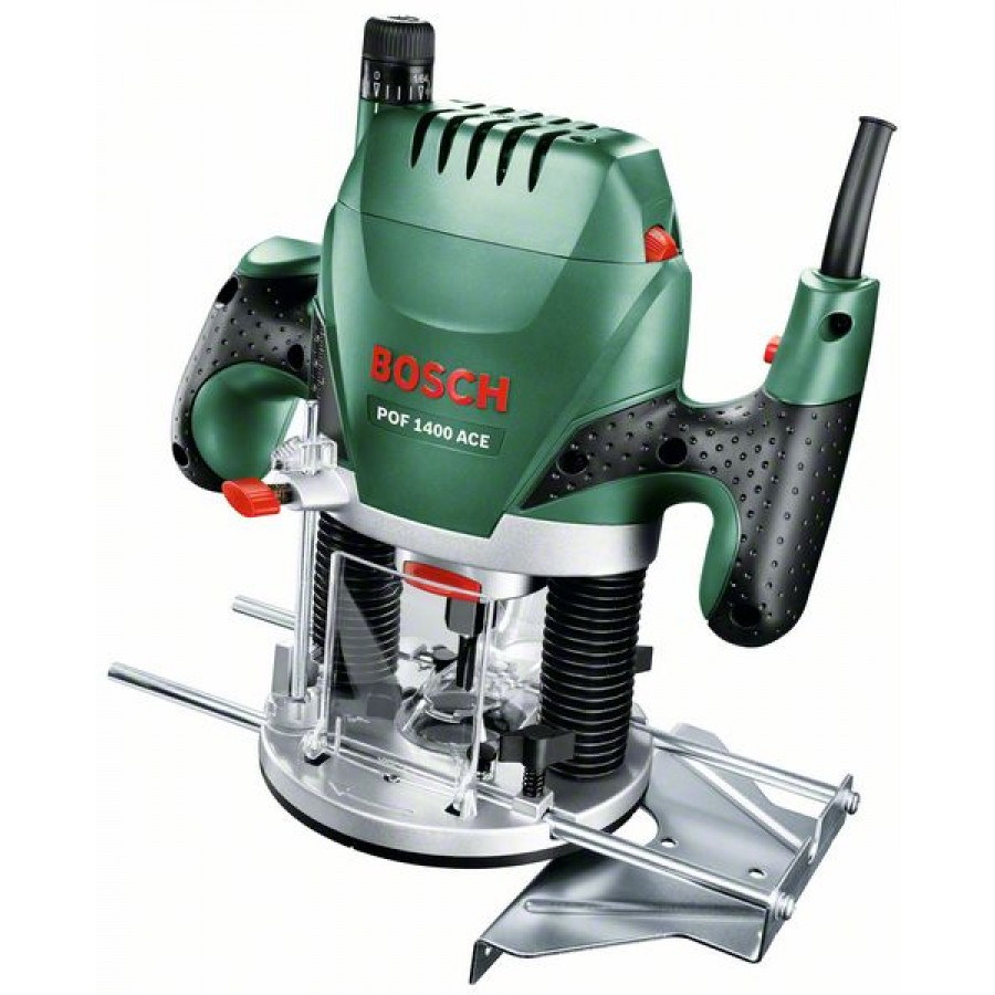 Bosch POF1400ACE ¼" & 8mm 1400W Plunge Router