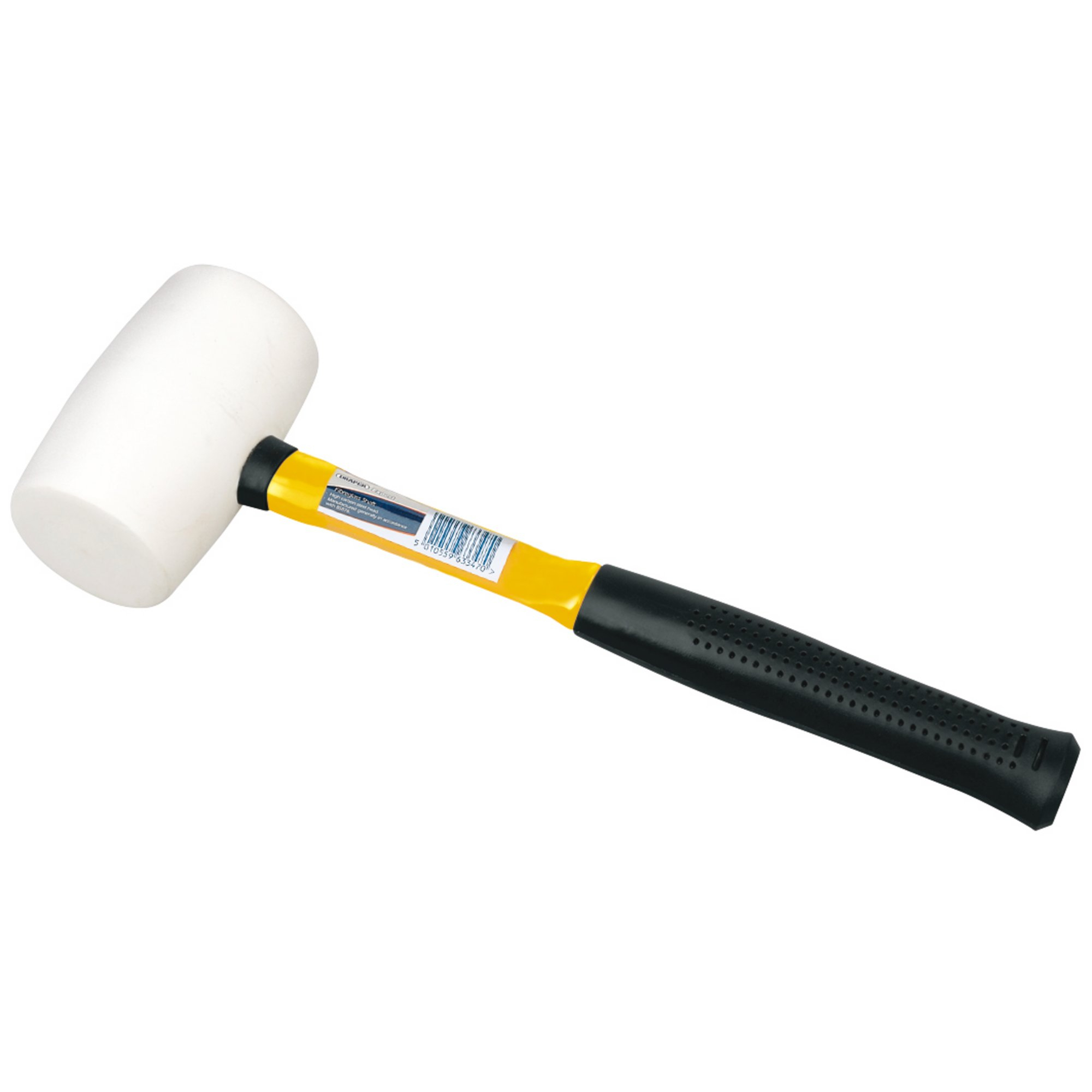 Draper 09119 RM/NMFG Expert 750g (26oz) Fibreglass Shaft Mallet with Non Marking Rubber Head