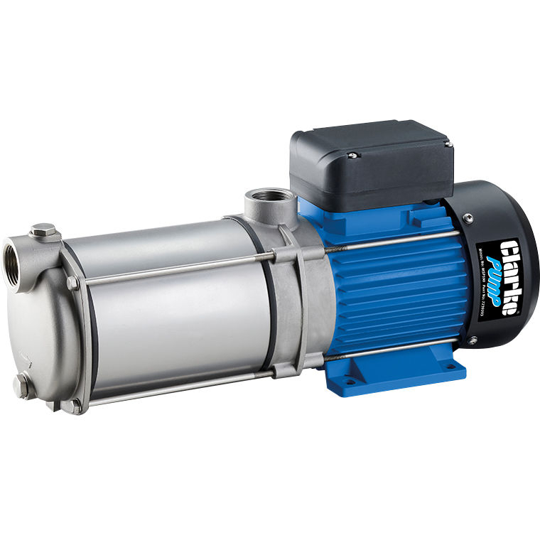 Clarke 7239203 MSP590 Stainless Steel Multi Stage Booster Pump 90Lpm 53m Head