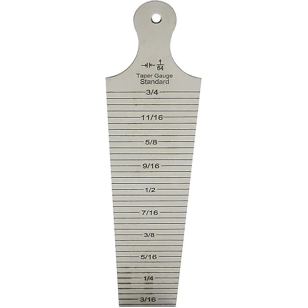 Riverweld Welding Taper Gauge 30-45mm Inch and Metric