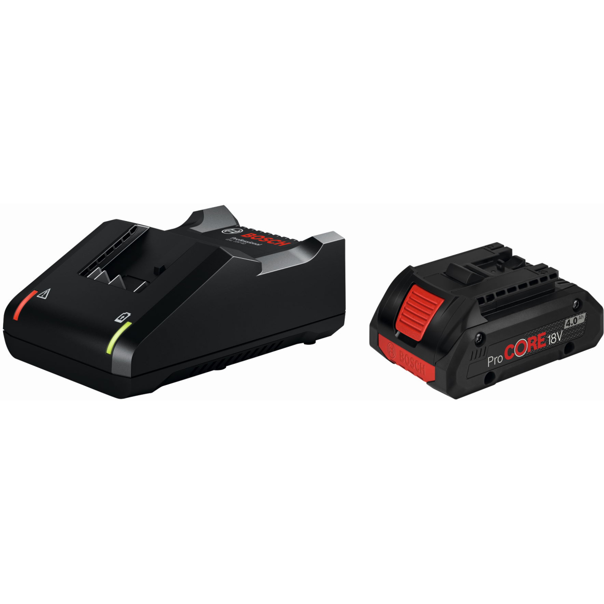 Bosch GAL18V401PCSET 18V Battery Starter Set 2 x GBA 4Ah ProCORE18V battery + GAL 18V-40 Charger