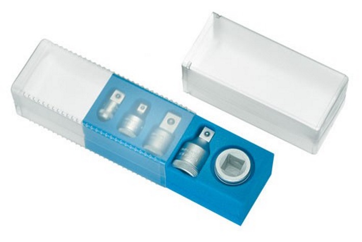 Gedore 1729071 Adaptor Set 1/4"- 3/4" 5 Pieces