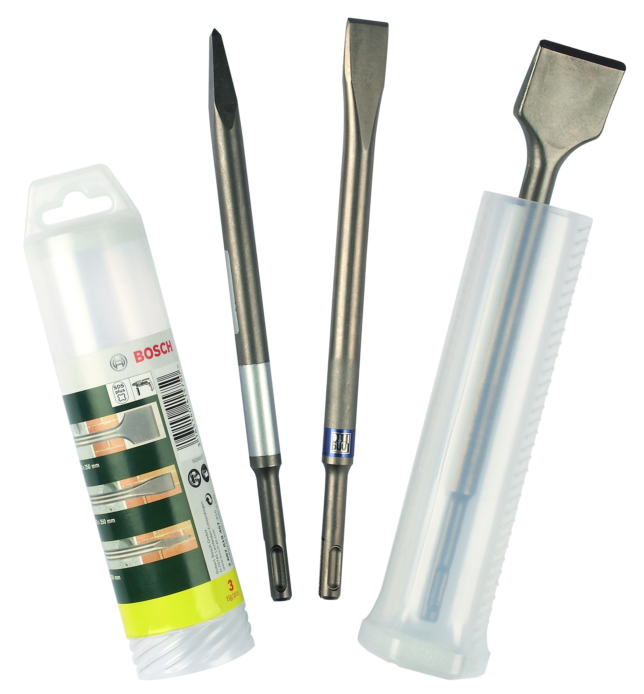Bosch 2607019457 3Pc Sds-Plus Chisel Set