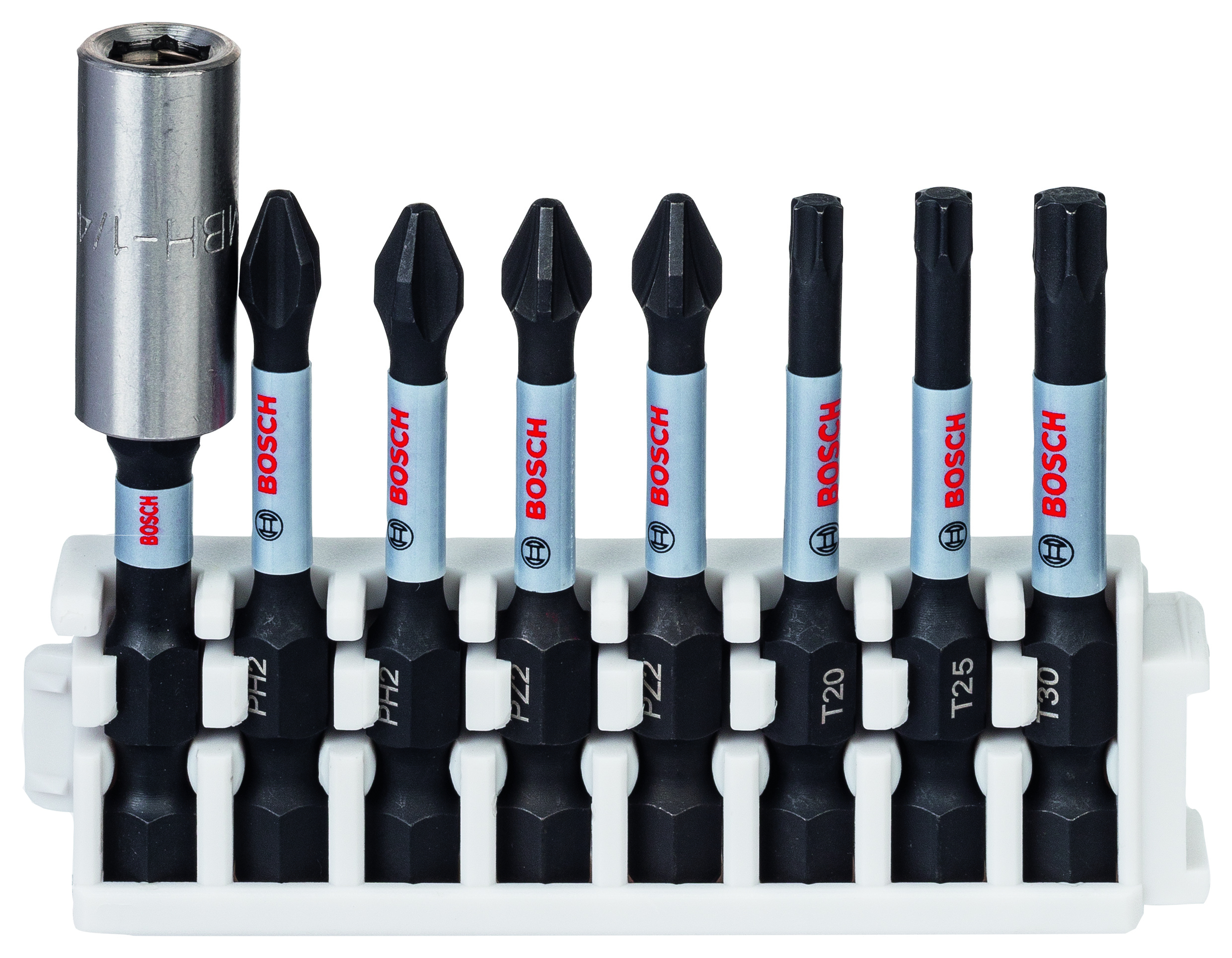 Bosch PRO 2608522326 50mm Impact Power Bit Insert 8pc Set