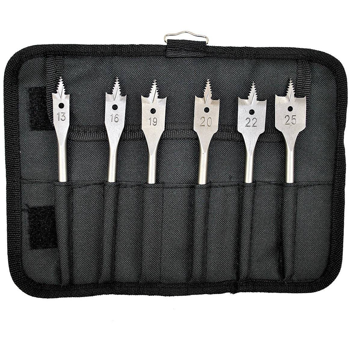 Bosch 2608587793 Self Cutting Flat/Spade Drill Bit Set 6pc