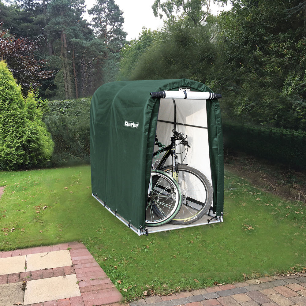 Clarke 3503597 CIB635 Garden/ Bicycle Shed 6'1''x 3'2''x5'2''  (186x98x158cm)