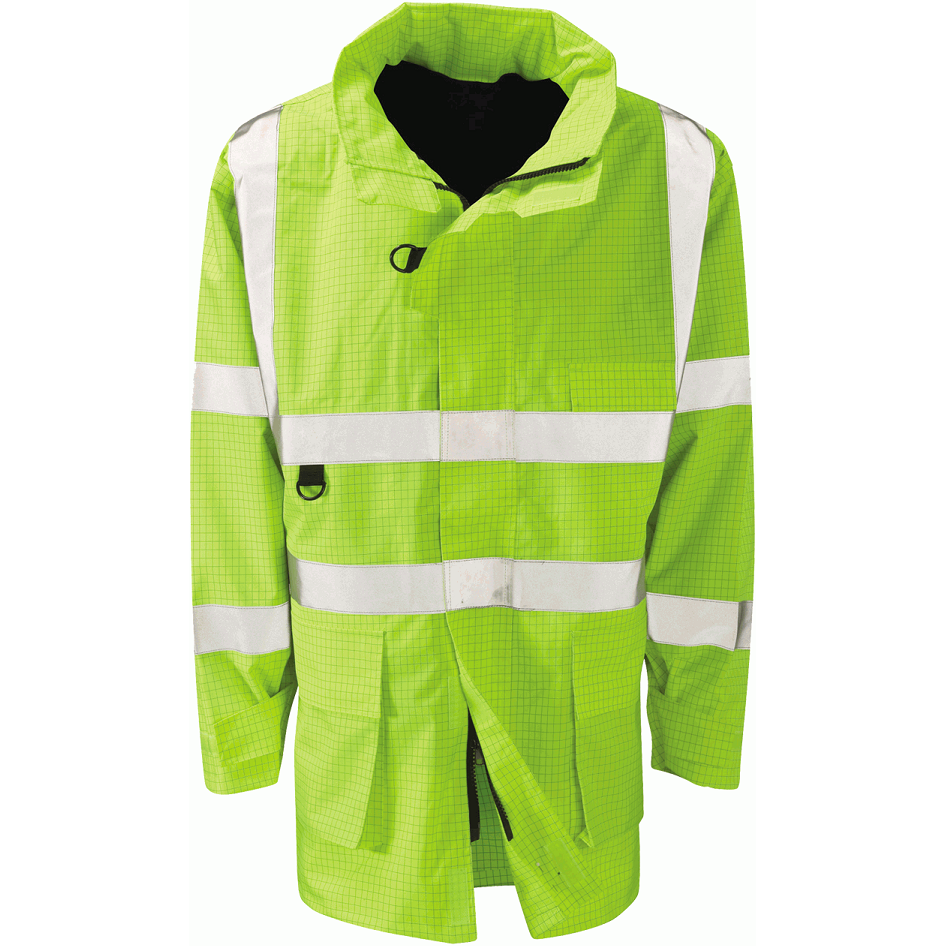 Hydra-Matrix FRASMJ  3/4 Length HIVIS Yellow Jacket Small
