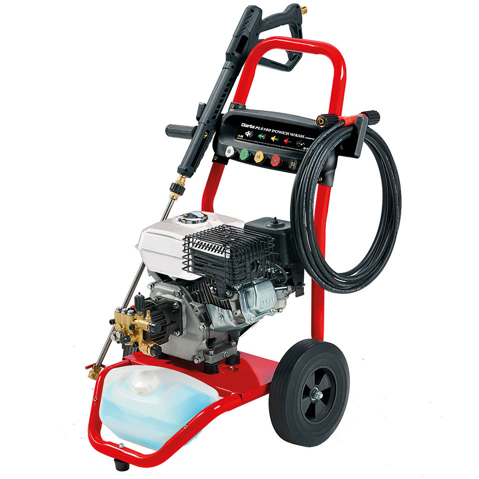 Clarke 7330422 PLS180 5HP Petrol Pressure Washer 179bar (2600psi)