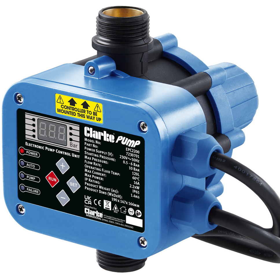 Clarke 7230701 EPC2200 Booster Pump Electronic Control Unit