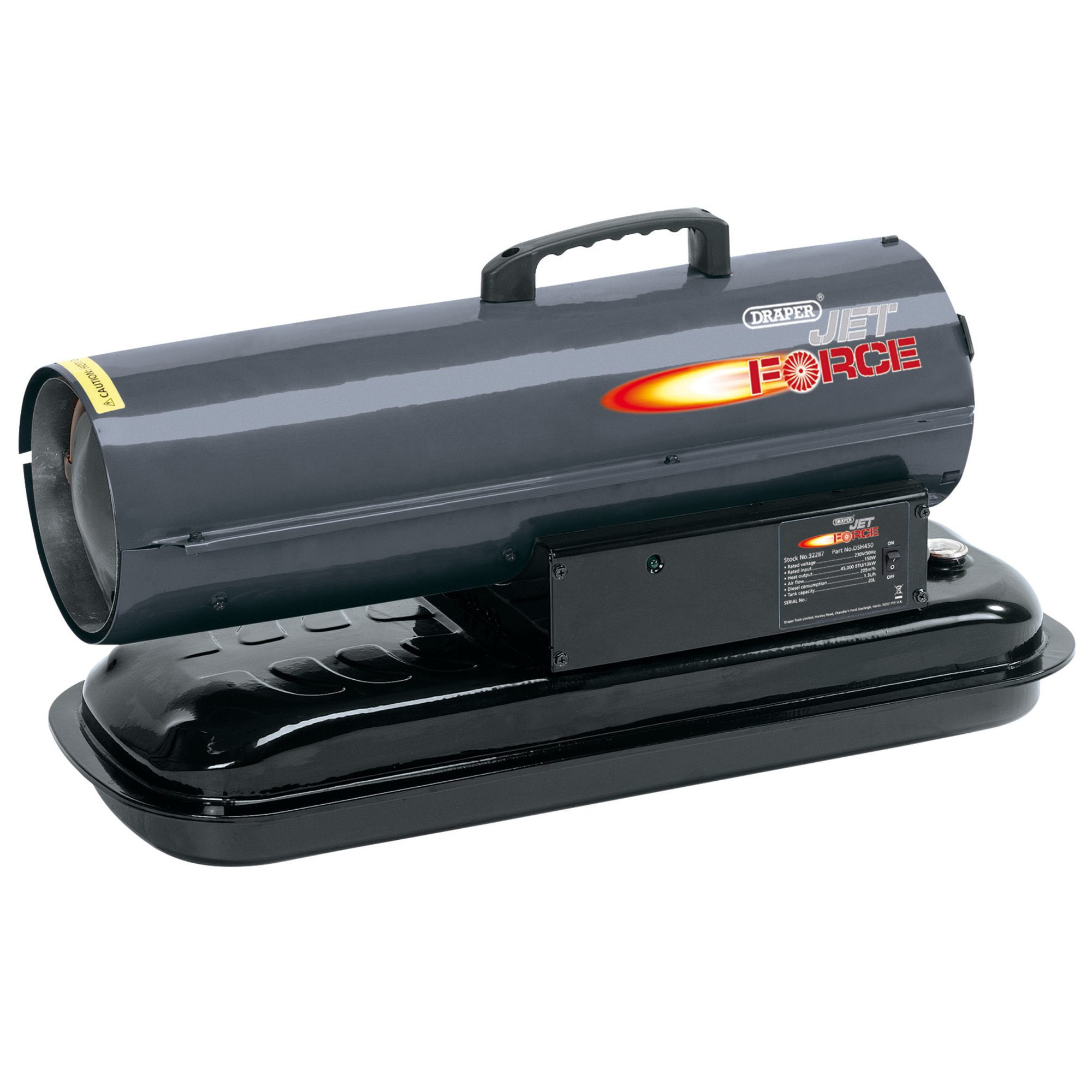 Draper 32287 DSH450 45,000 BTU/13kW Diesel/Kerosene Space Heater