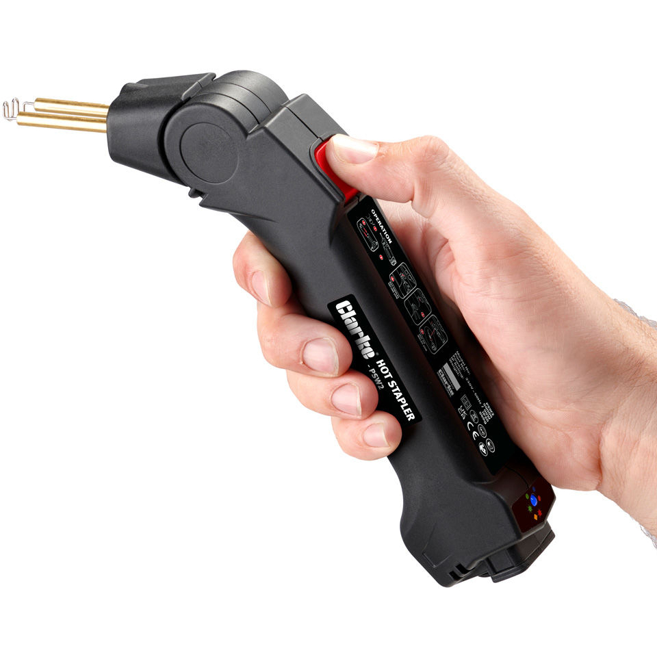 Clarke 3400772 PSW2 Rechargeable Hot Staple Kit for Repairing/Welding Plastic