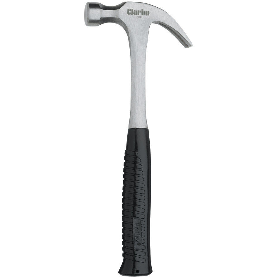 Clarke 1801295 CHT296 - 16oz One Piece Claw Hammer