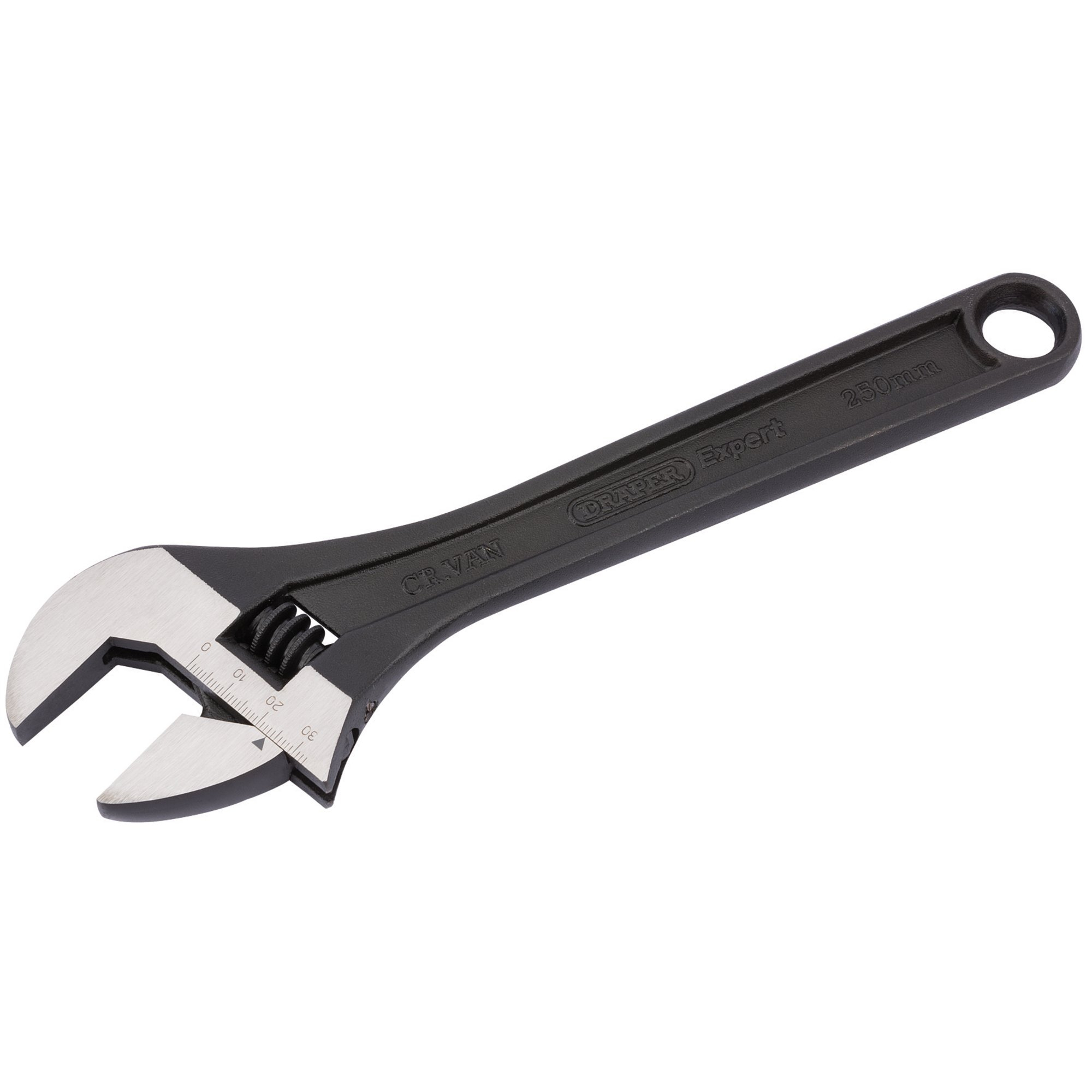 Draper 52681 365 Crescent Type Adjustable Wrench With Phosphate Finish, 250mm