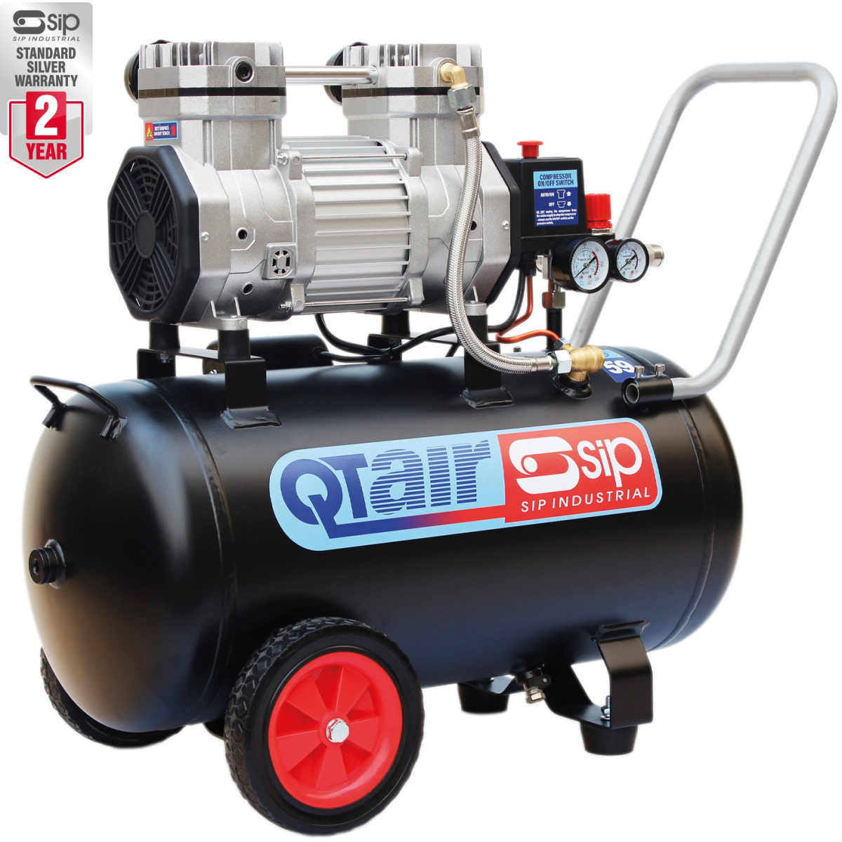 SIP 05492 QT DD 1.5hp 50ltr Ultra Low Noise Compressor