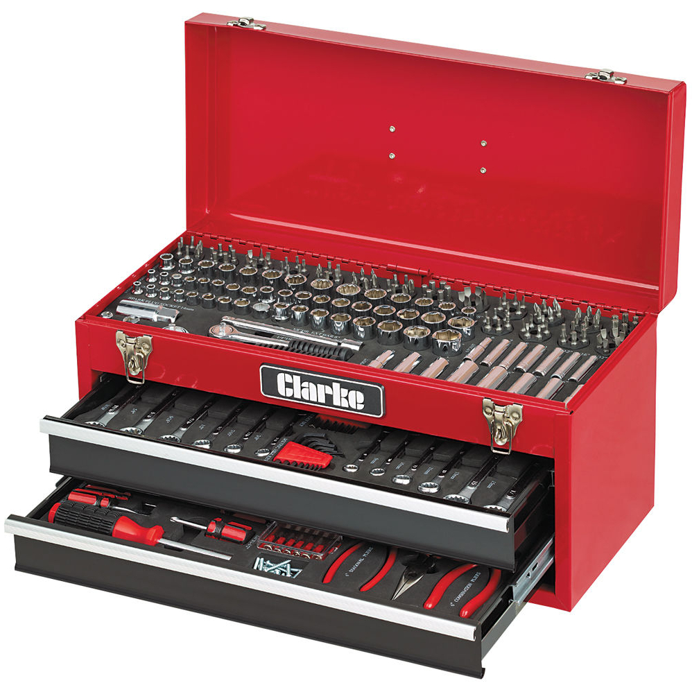 Clarke 1801862 CHT862 235 Piece Mechanics Tool Kit
