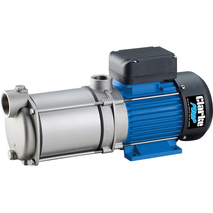 Clarke 7239205 MSP4120 Stainless Steel Multi Stage Booster Pump 120Lpm 48m Head