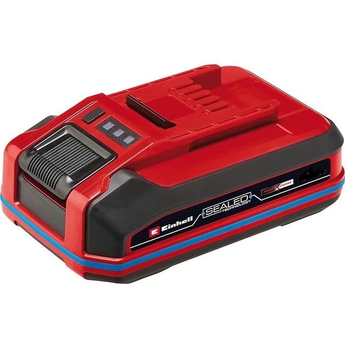 Einhell 4511627  Battery Sealed 18V 4.0 Ah Power X-Change PLUS (Waterproof and Dust-Proof, IP57)
