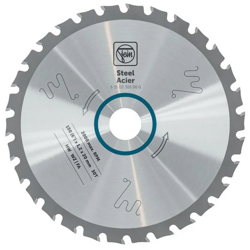 Fein 63502305000 150x20mm Steel Cutting Blade for F-IRON CUT 57AS Circular Saw