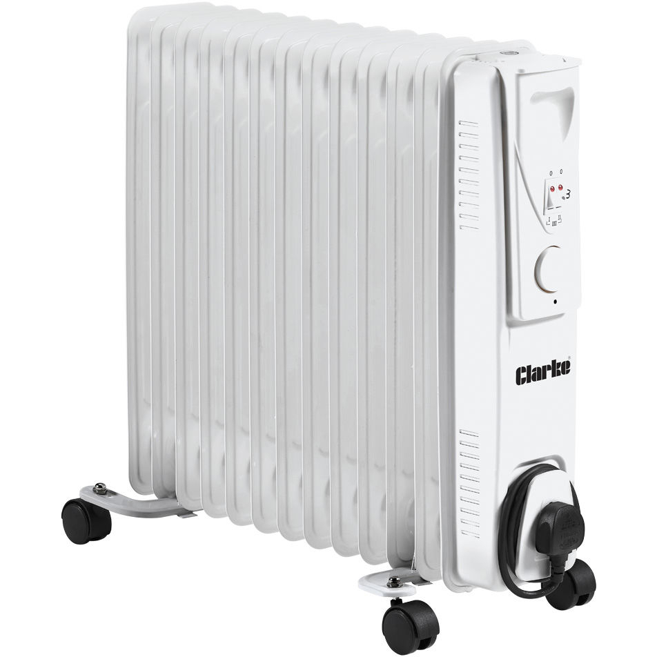 Clarke 6934008 OFR13/250B 2.5kW Oil Filled Radiator