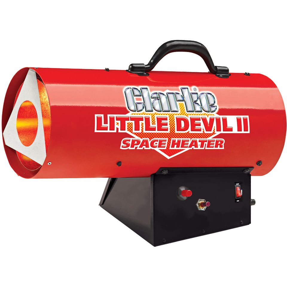 Clarke 6926020 Little Devil II Propane Fired Space Heater 10.3kW