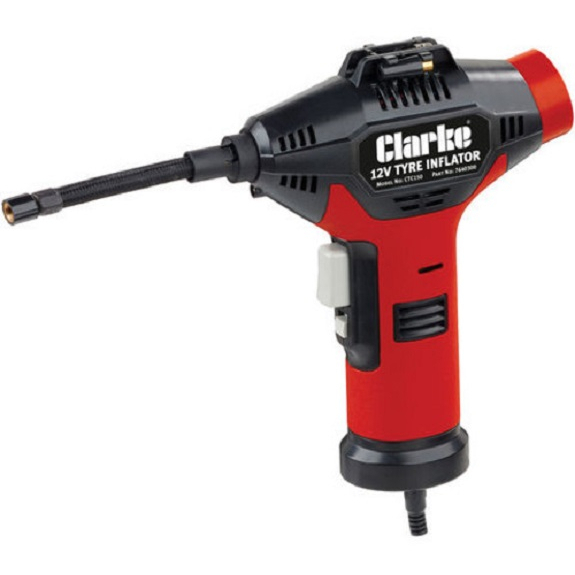 Clarke 7640295 CTC150 Body Only 12V Cordless Digital Tyre Inflator 