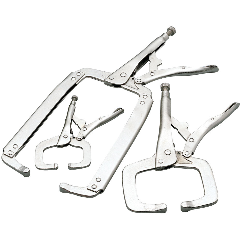 Clarke 1800102 CHT102 Welding Clamps 'C' Type