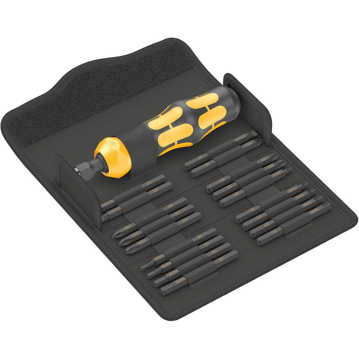 Wera 05018110001 Kraftform Kompakt 900 Set 1, 19 pieces