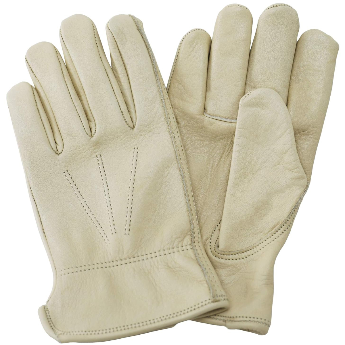 Kent & Stowe 70105191 Luxury Leather Water Resistant Gardening Gloves - Men's Medium