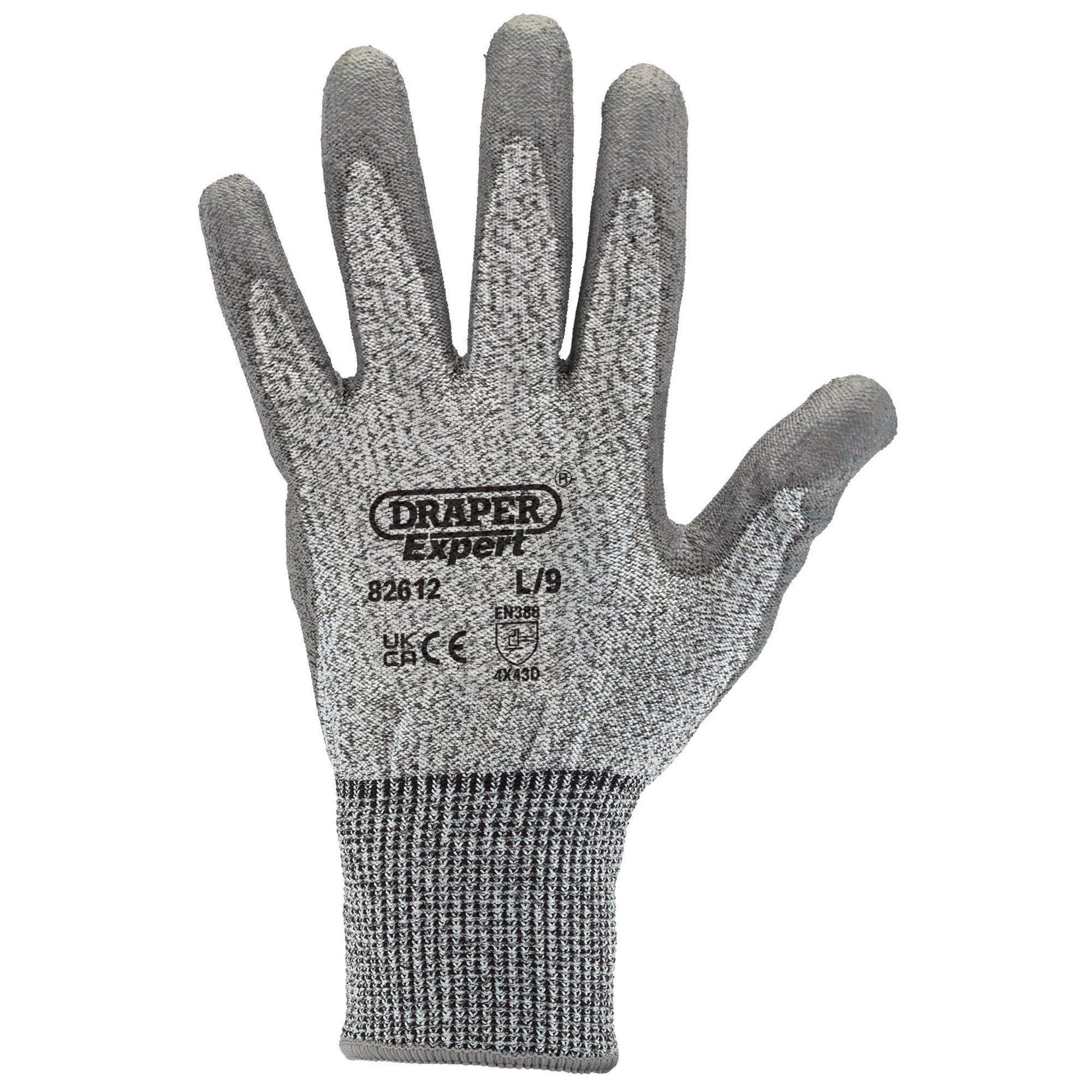 Draper 82612 CRG Level 5 Cut Resistant Gloves Large