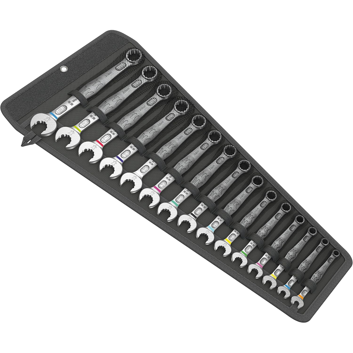 Wera 05020302001 6003 Joker 15 Set 1 Combination Wrench Set, 15 pieces