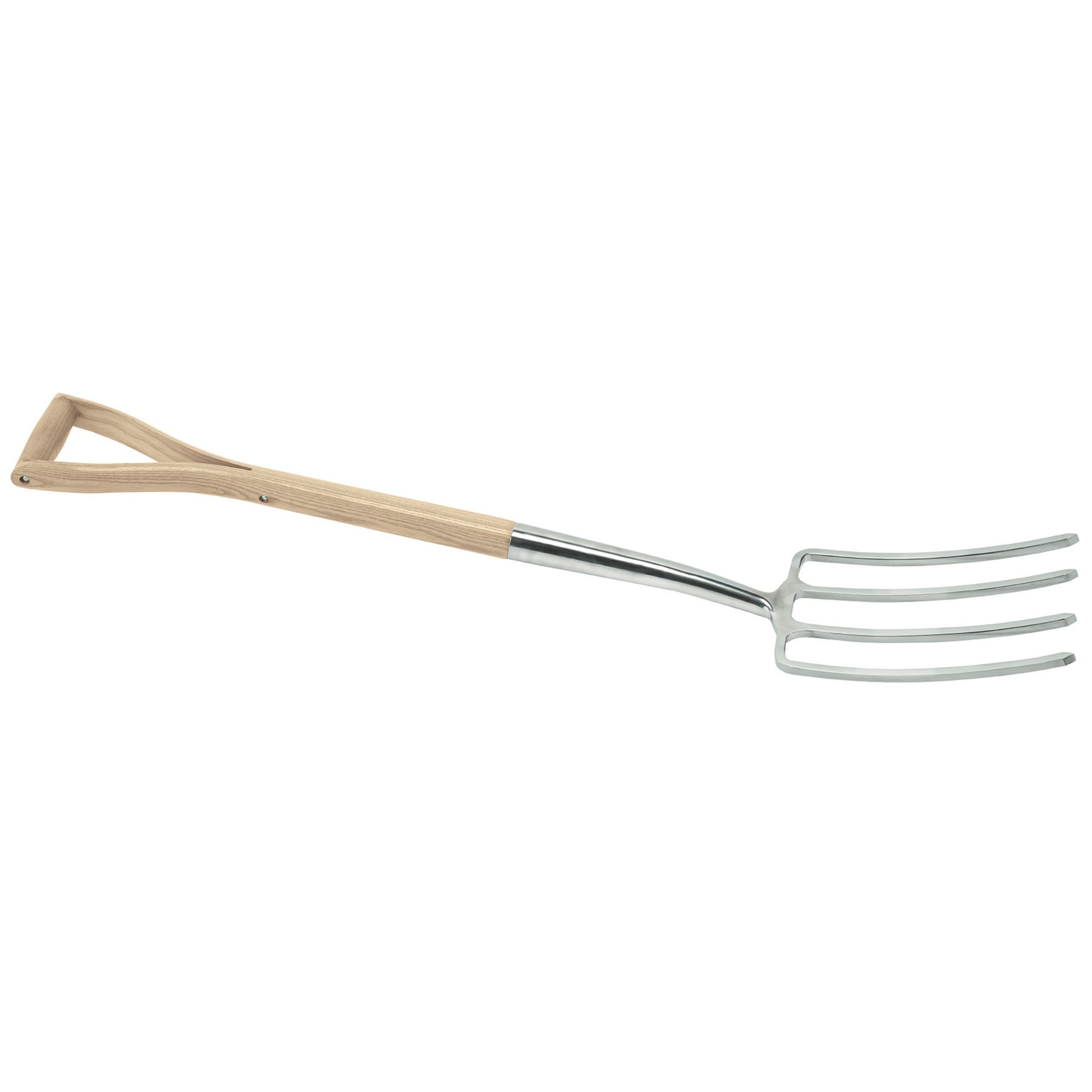 Draper 99013 DDFG/L Heritage Stainless Steel Digging Fork with Ash Handle