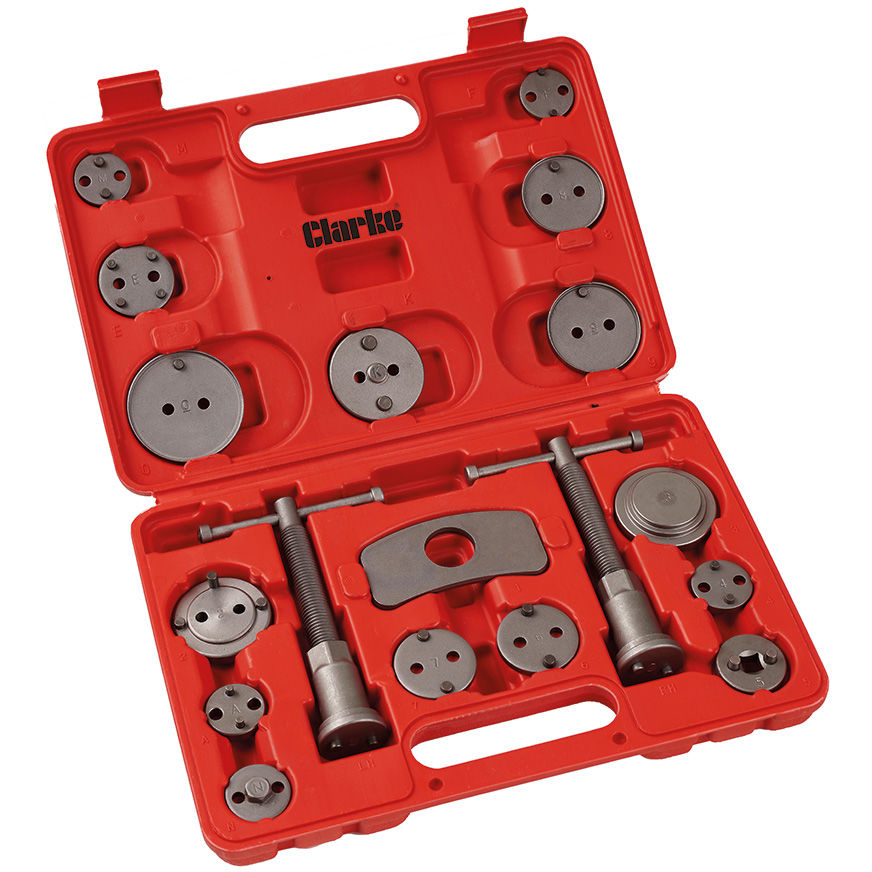 Clarke 1801944 CHT944 18 Piece Brake Caliper Rewind Set