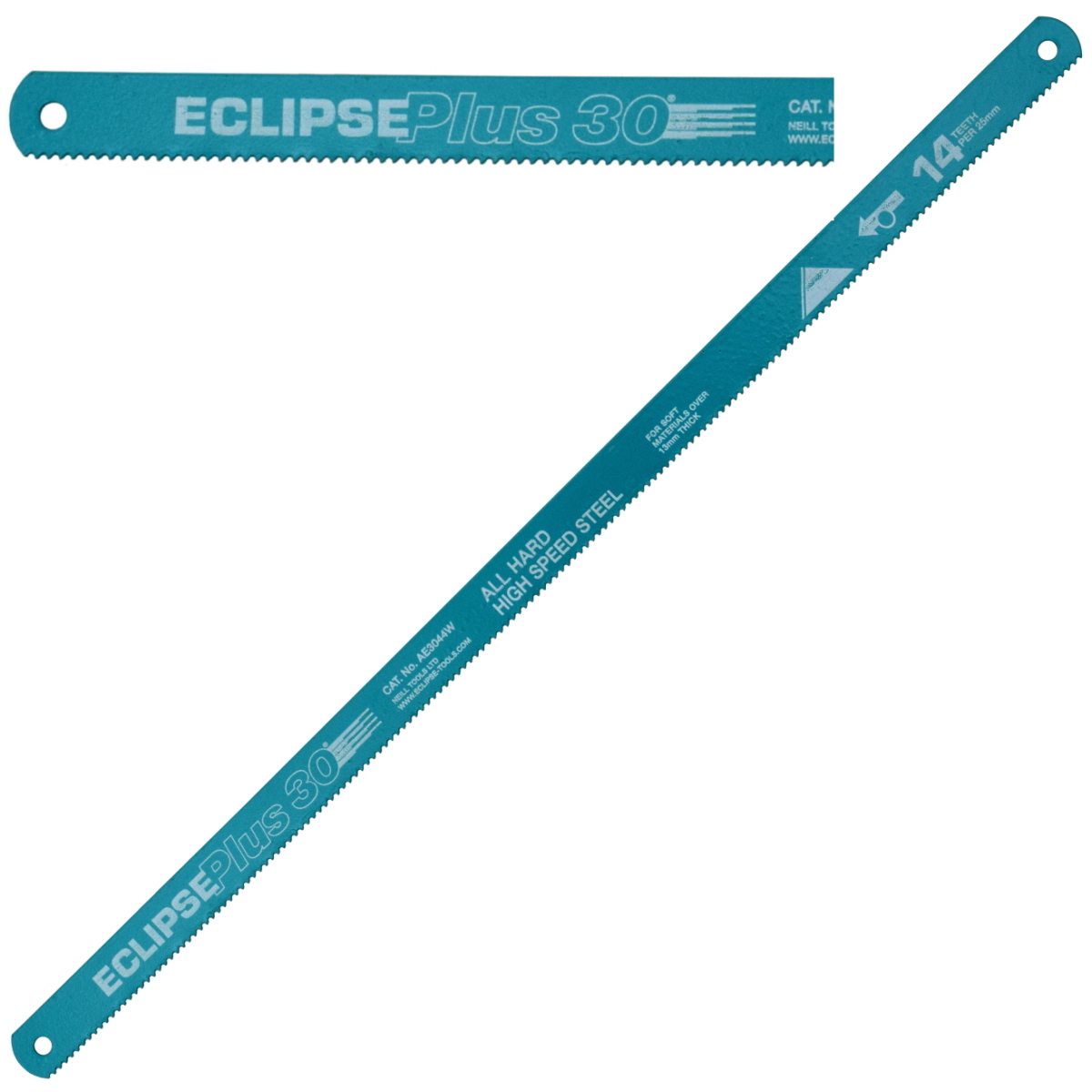 Eclipse AE45B-PRED 18tpi Plus 30 All-Hard Hack Saw Blade 300mm (12")