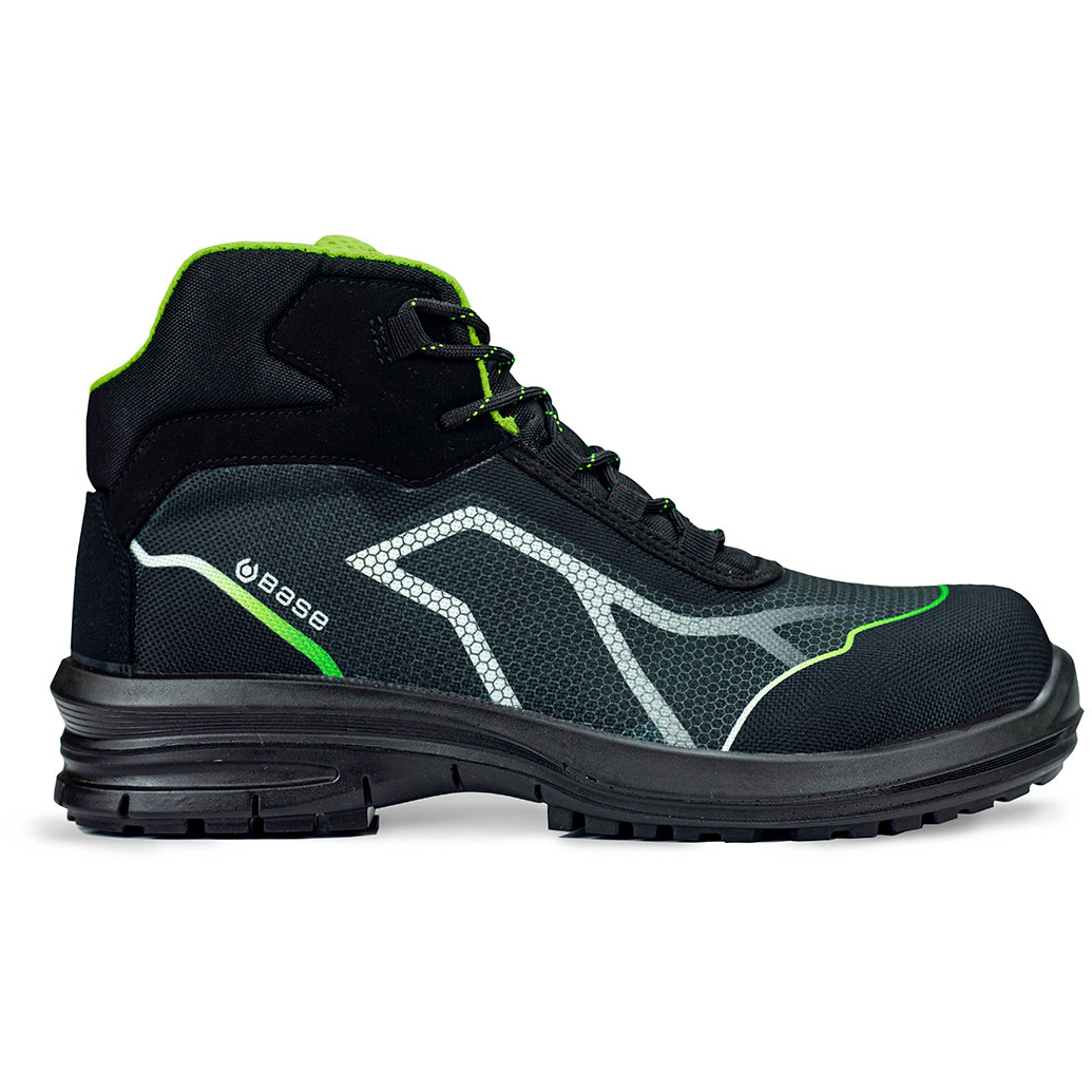 Portwest Base B0979 OREN TOP Smart Evo Boot - Black/Green