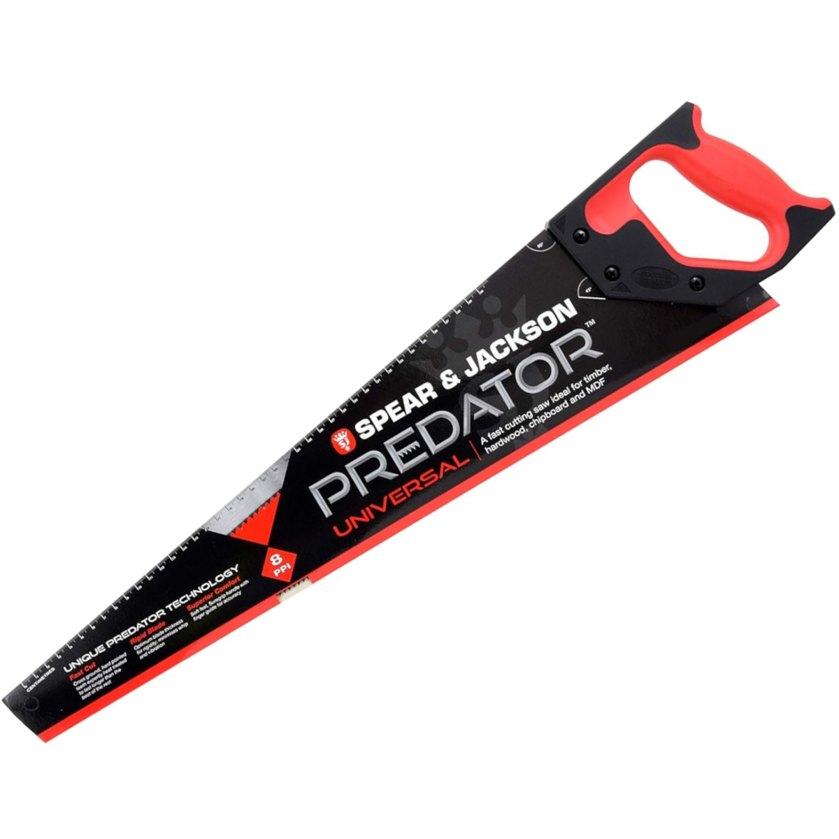 Spear and Jackson B9820 Universal Hardpoint 8pts Hand Saw 500mm (20")