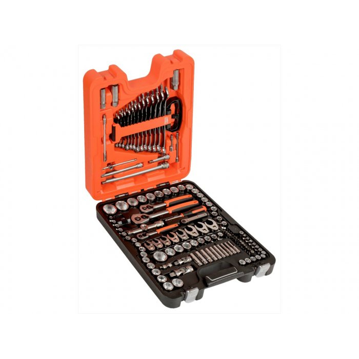 Bahco S138 138 Piece ¼", ⅜" and ½" Square Drive Socket Set