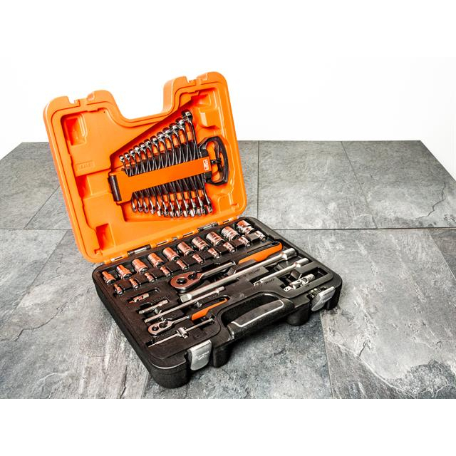 Bahco S410 41 Piece ¼" and ½" Drive Socket and Spanner Set