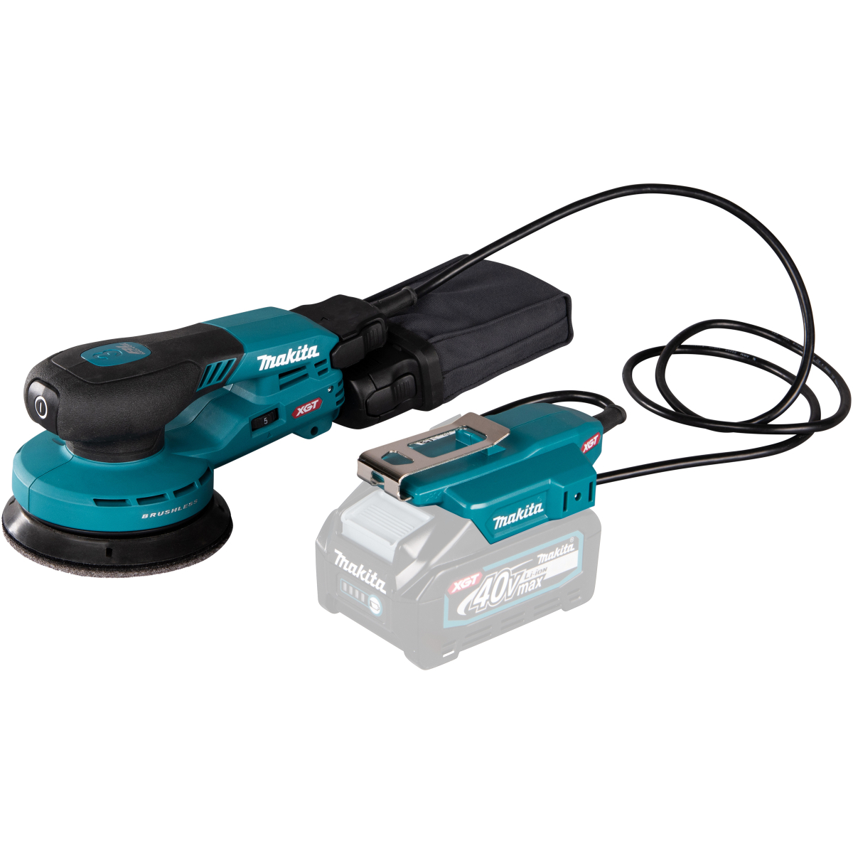 Makita BO003CGZ Body Only 40v XGT 125mm / 5" Random Orbit Sander