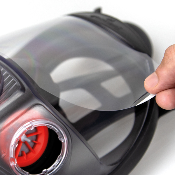 JSP BPS050-000-000 - Peel Off Visor Protector for Force™10 Mask - Pack of 10