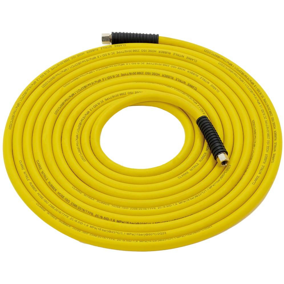 Clarke 3125830 ORH10 Oil Resistant Flexible Air Hose 10m