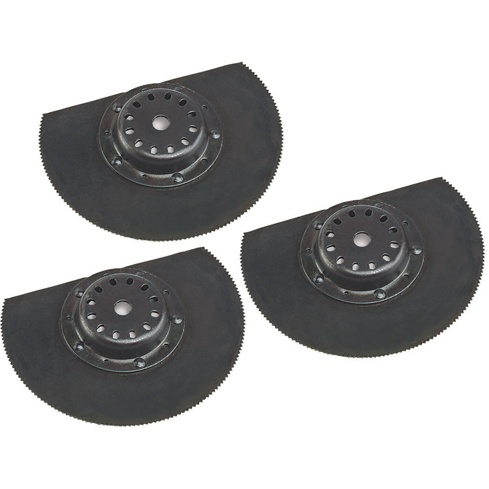 Clarke 6462224 Multifunction Tool Wood & Metal HSS Blade 87mm (Pack Of 3)