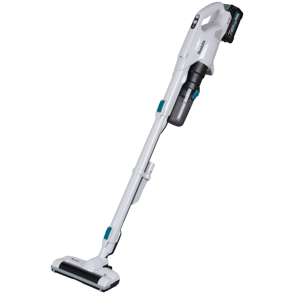 Makita CL004GD101 40v XGT Brushless Vacuum Cleaner with 1x 2.5Ah Battery and Charger