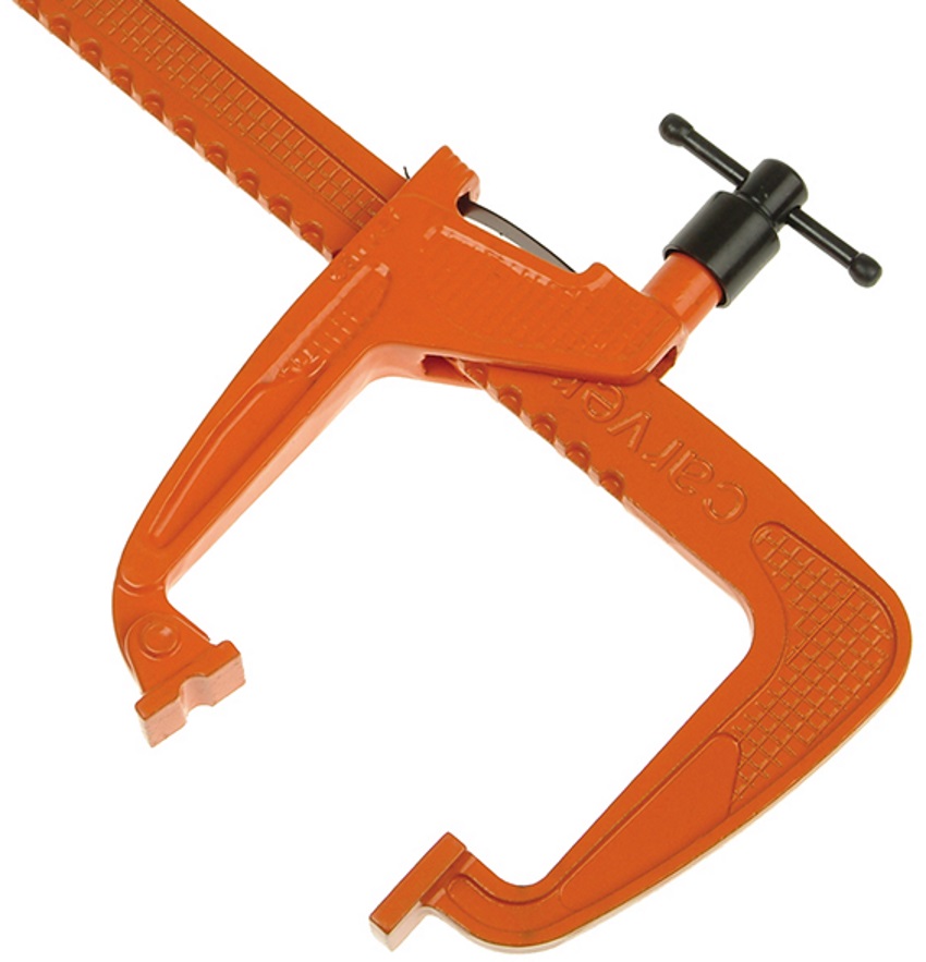 Carver T321-250 (301101) Long-Reach Standard Duty Rack Clamp 250mm CRVT32110