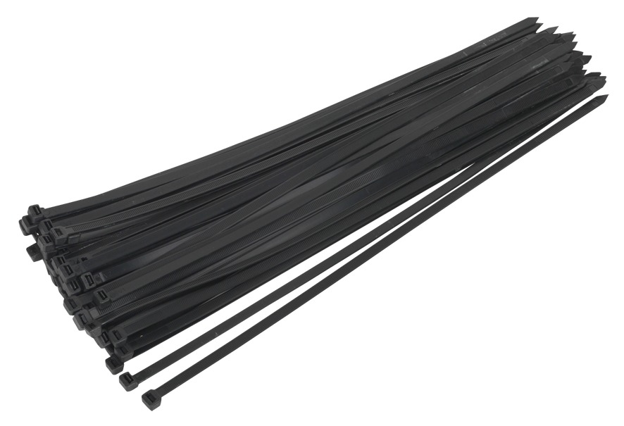 Sealey CT65012P50 Cable Ties 650 x 12mm Black Pack of 50