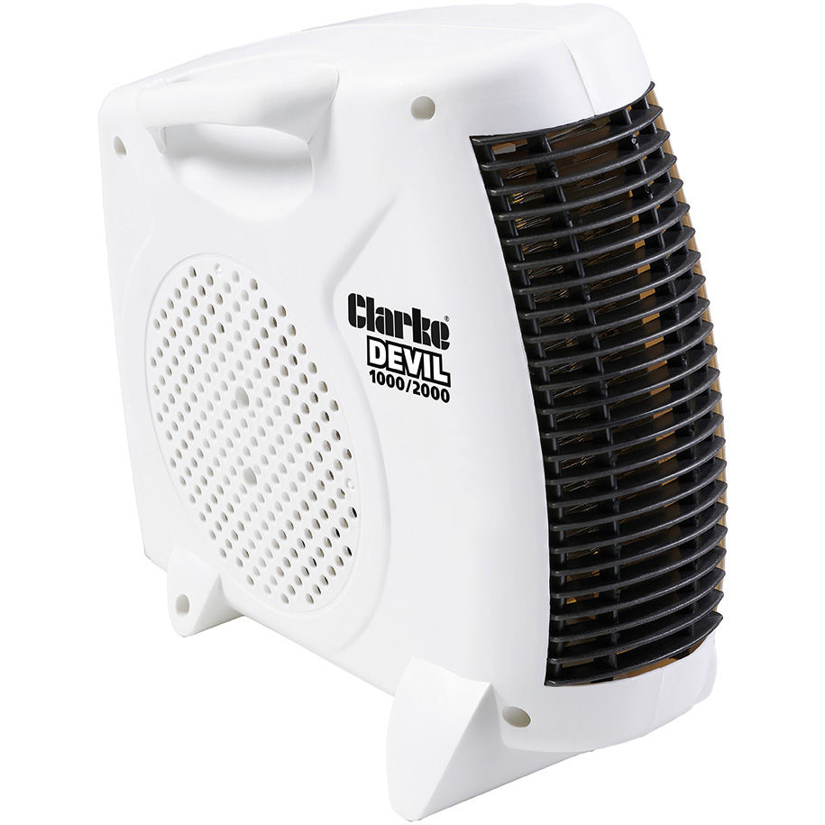 Clarke 6935460 Devil 1000/2000 2kW Electric Fan Heater (230V)