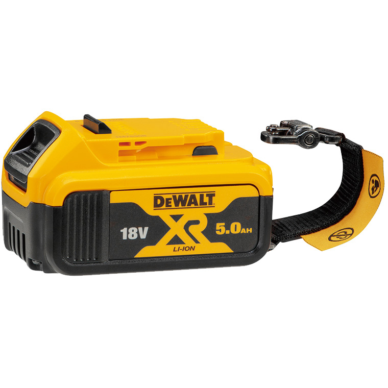 DeWalt DCB184LR-XJ 18V XR 5Ah Lanyard Ready Battery