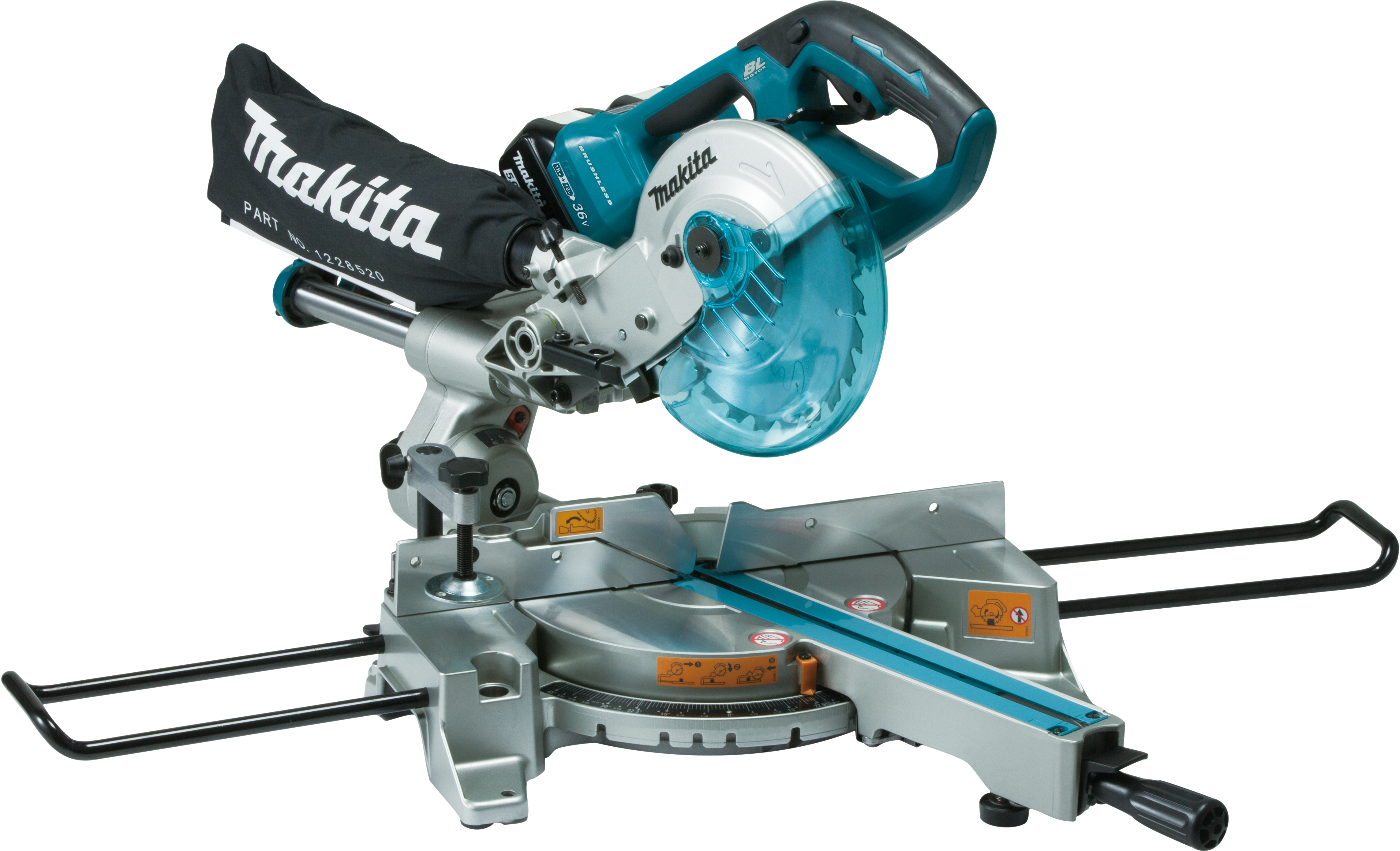Makita DLS714NZ Body Only 18Vx2 (36V) LXT 190mm Mitre Saw